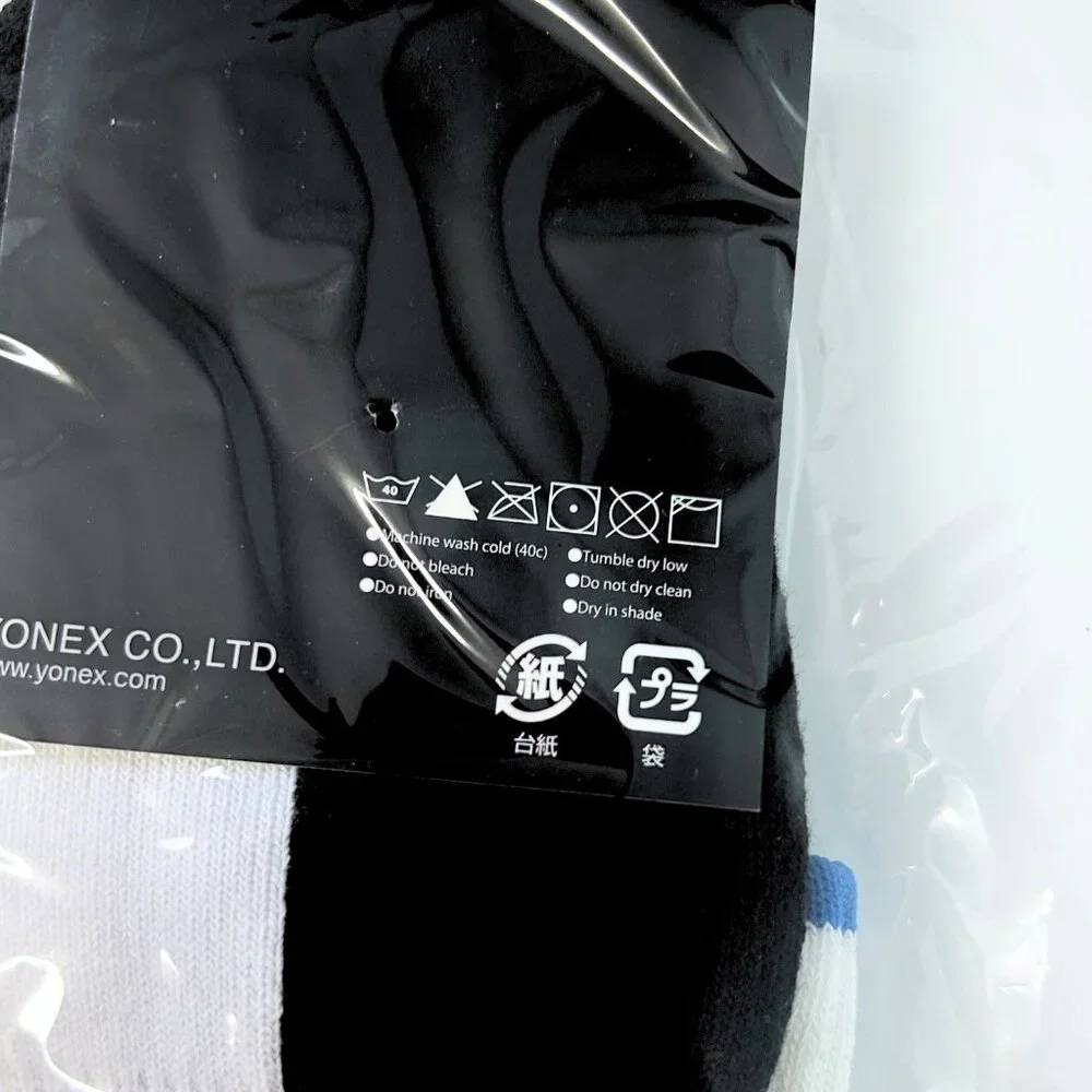 YONEX 3D Ergo Tennis Socks NWT Blue US 7–10 - Picture 6 of 6